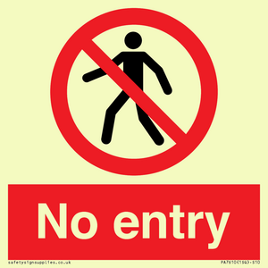 No entry